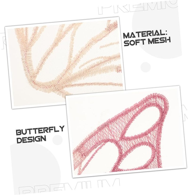 Jojofuny Embroidered Butterfly Patch For Clothing Decoration Lightweight Mesh Applique - Image 5